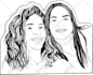 create portrait line art from your photo