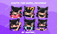 draw custom twitch emotes, badges, and animated emotes