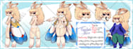 draw a ref sheet for your character