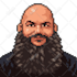 create professional 8 bit and 16 bit pixel art sprites, characters, icons, logo