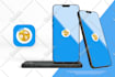 design modern mobile app logo or icon
