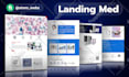 design modern wordpress divi website or divi landing page