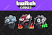 design custom twitch emotes and sub badges for your stream