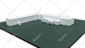 create low poly 3d environments, assets