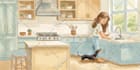 draw soft watercolor childrens book illustrations for you