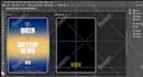 design printable card game box, board game packaging and 3d mockup layout