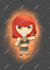 draw cute chibi anime emotes, emoji, stickers