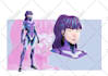 draw character sheet design or reference sheet for you