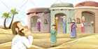 design faith based children book bible illustrations