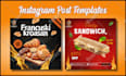 design editable canva templates, instagram post design for your feed