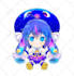 draw characters as fumo plushies