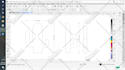 make dxf file for laser cutting and engraving