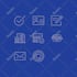 do custom minimalistic line icon design