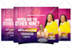 design event flyer, digital flyer, leaflet, brochure design