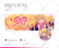 design anime or vtuber banner youtube, twitch, twitter, etc