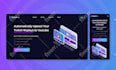 design unique modern landing page