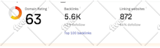 increase da moz and  DR domain rating ahrefs using high authority seo backlinks