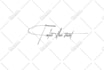 design signature, handwritten, scripted, photography logo