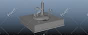 create 3d models and 3d model designs in autodesk maya