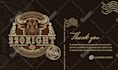 do amazing vintage hand drawn or retro business logo design