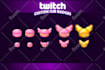 create express custom twitch emotes, sub badges in 24 hours