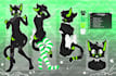 draw reference sheet for your furry character