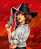 draw you in my red dead redemption 2 western comic style