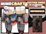 create a premium custom minecraft skin from scratch in 24hrs