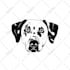draw pet portrait in line art style