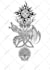 create a stunning tattoo design with detail by a professional artist