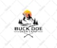 do hunting fishing outdoor deer logo super fast delivery