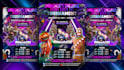 make an esports tournament poster flyer for gaming event