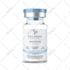 design clean peptide vial label, vial label design, product label design