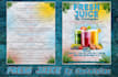 design a restaurant menu , food menu , fast food flyer