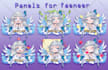 make chibi style twitch panels