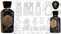 design luxury 3d perfume bottles, packaging, labels and logo