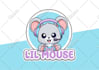 design a cute kawaii cartoon logo with exclusive license