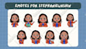 create custom chibi twitch emotes for you