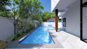 design backyard frontyard home garden, pool, patio, deck, 3d landscape rendering