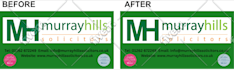 recreate your artwork into clean vector format