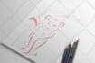 design king lion, lioness logo
