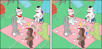 create a spot the difference with your image