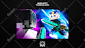design a high CTR minecraft youtube thumbnail