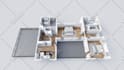 design and render a realistic 3d interior of your space