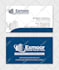 design minimalist luxury business card and letterhead