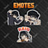 design unique twitch or discord emotes for you