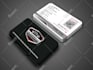 create clickable digital business card design or physical card print ready