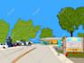 draw a cartoon background illustration