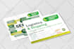 design unique business cards with full stationery