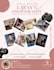 create a yearbook ad photocollage printable with unique editorial style